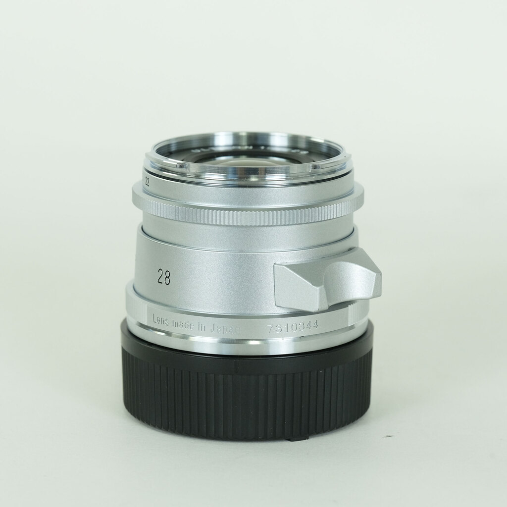 コシナ フォクトレンダー ULTRON Vintage Line 28mm F2 Aspherical Type II VM シルバー