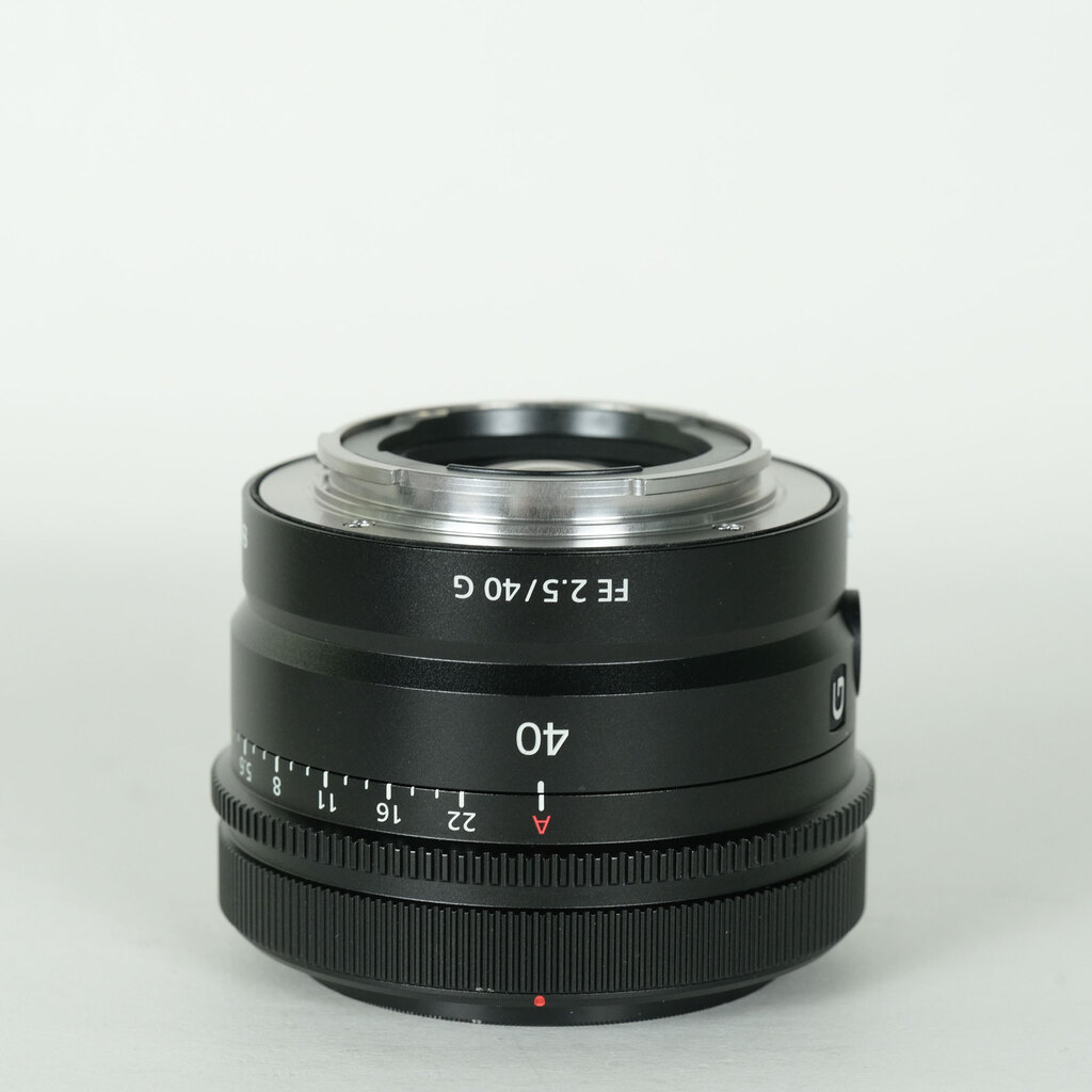 SONY FE 40mm F2.5 G SEL40F25G