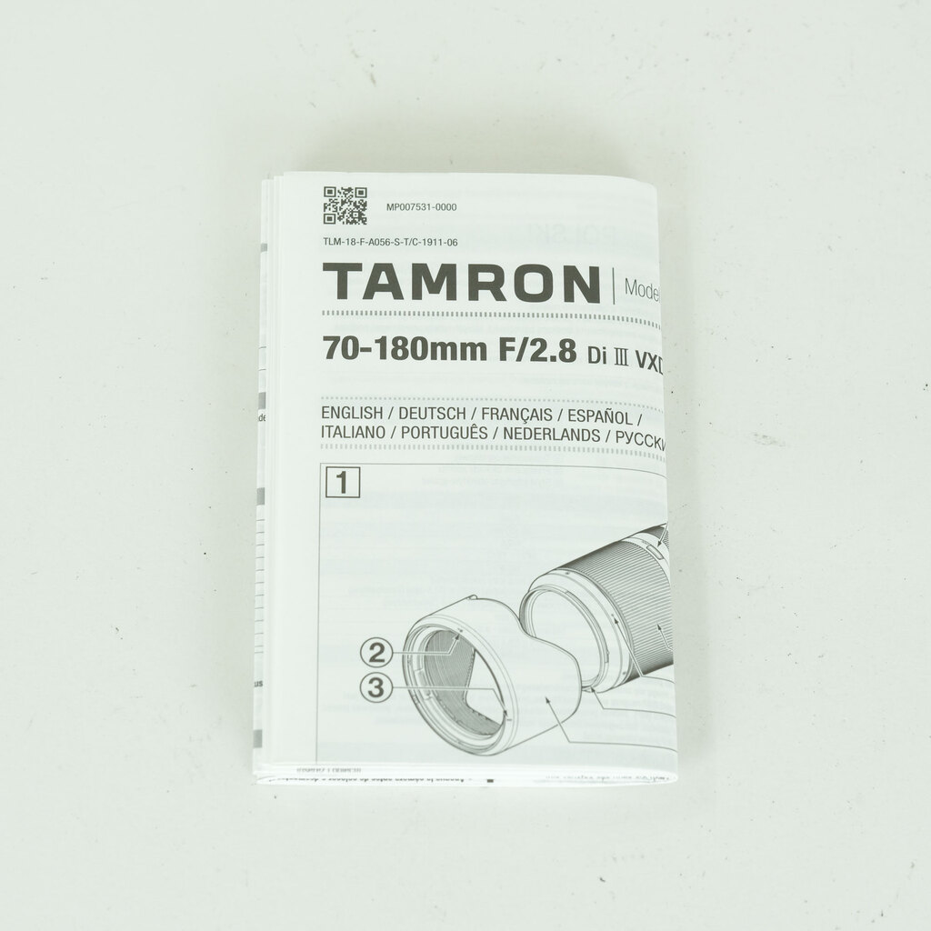 TAMRON 70-180mm F/2.8 Di III VXD (Model A056) [ ソニーE用 ]