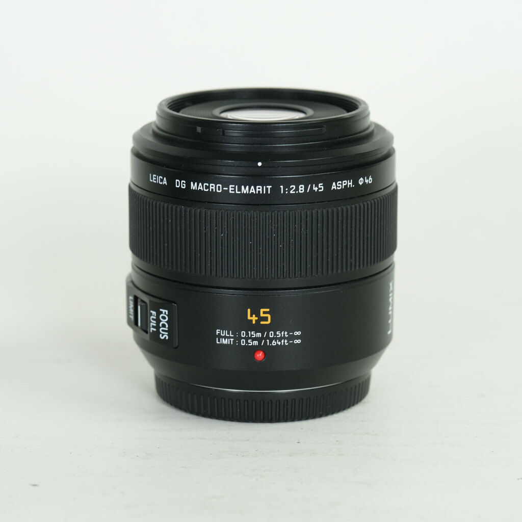 Panasonic LEICA DG MACRO-ELMARIT 45mm F2.8 ASPH. MEGA O.I.S.