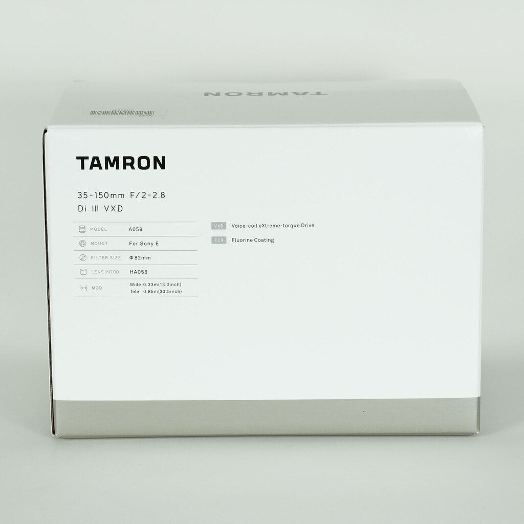 TAMRON 35-150mm F/2-2.8 Di III VXD（Model A058）[ソニーE用]
