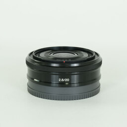 SONY E 20mm F2.8 SEL20F28