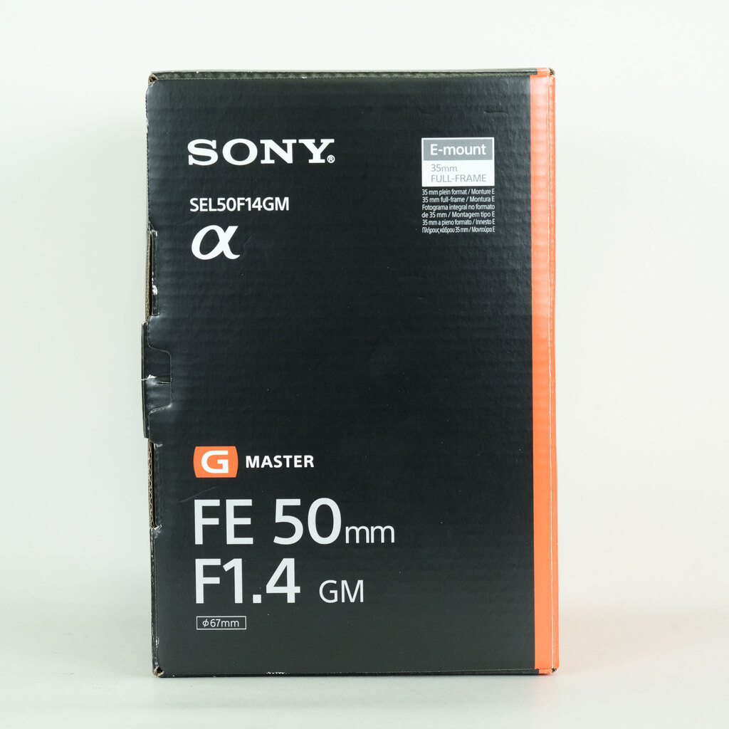 SONY FE 50mm F1.4 GM SEL50F14GM