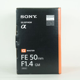 SONY FE 50mm F1.4 GM SEL50F14GM