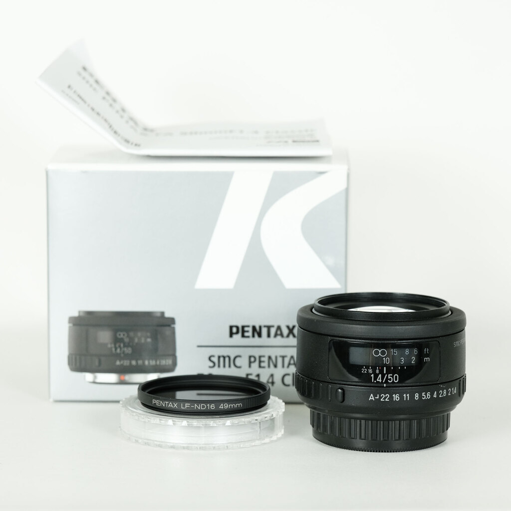 PENTAX smc PENTAX-FA 50mmF1.4 Classic