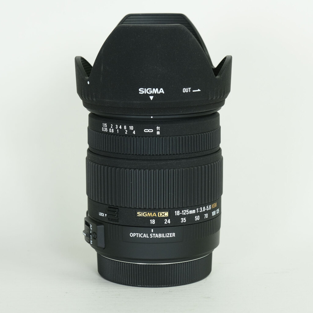 SIGMA 18-125mm F3.8-5.6 DC OS HSM [キヤノンEF用]