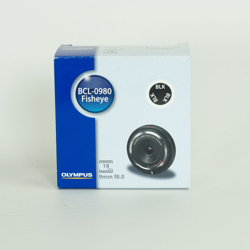 OLYMPUS フィッシュアイボディキャップレンズ（9mm Ｆ8.0 FISHEYE） BCL-0980 ブラック