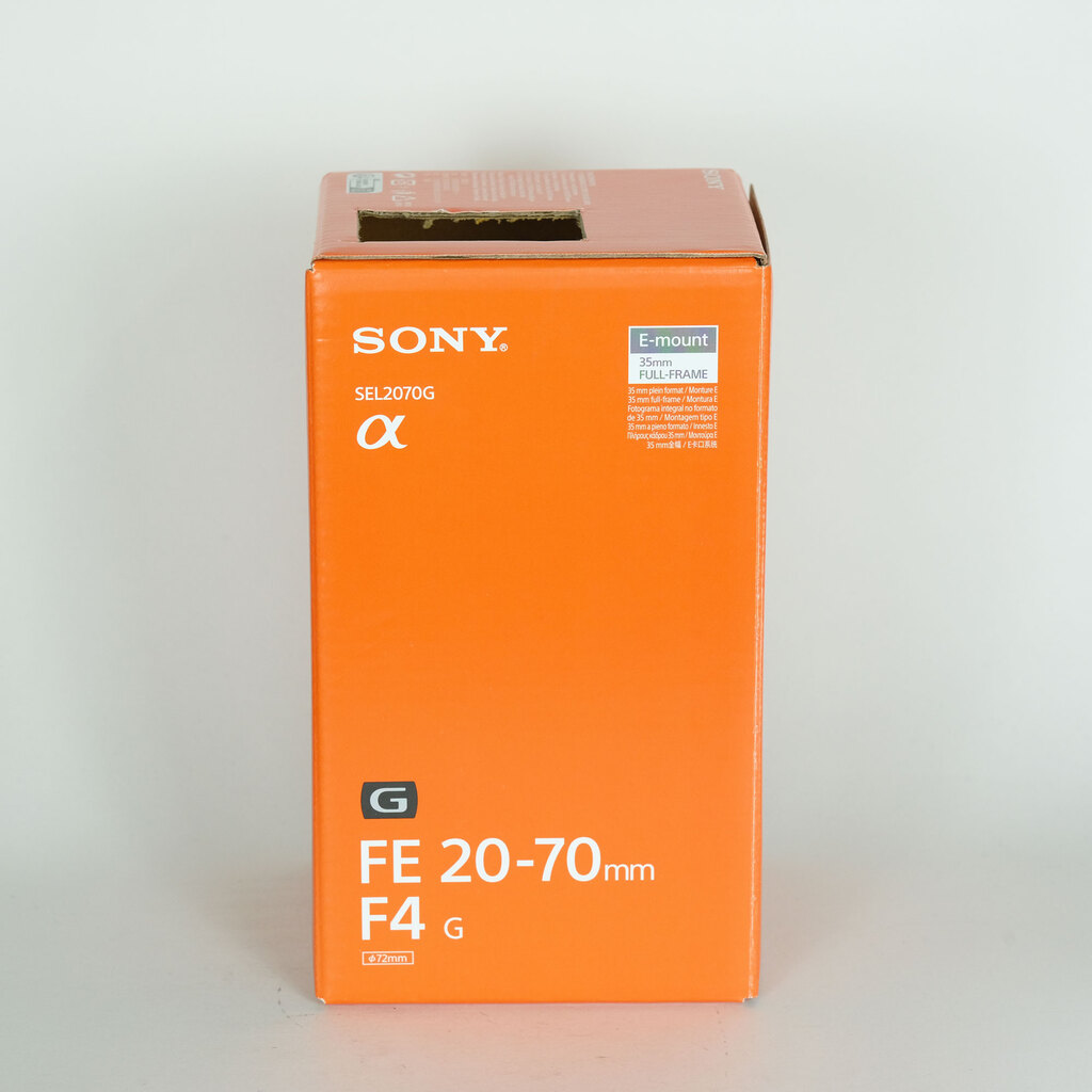 SONY FE 20-70mm F4 G SEL2070G SONY FE 20-70mm F4 G SEL2070G