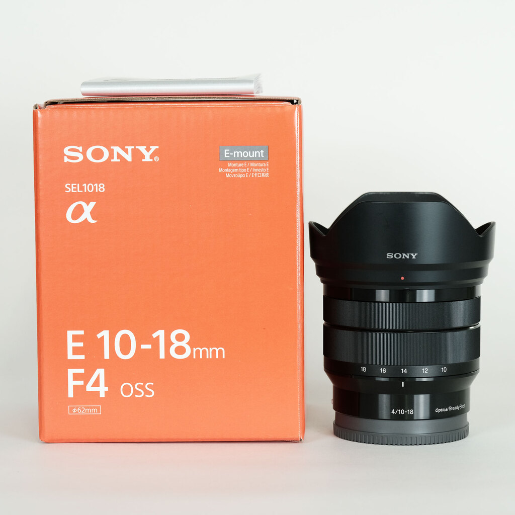 SONY E 10-18mm F4 OSS SEL1018