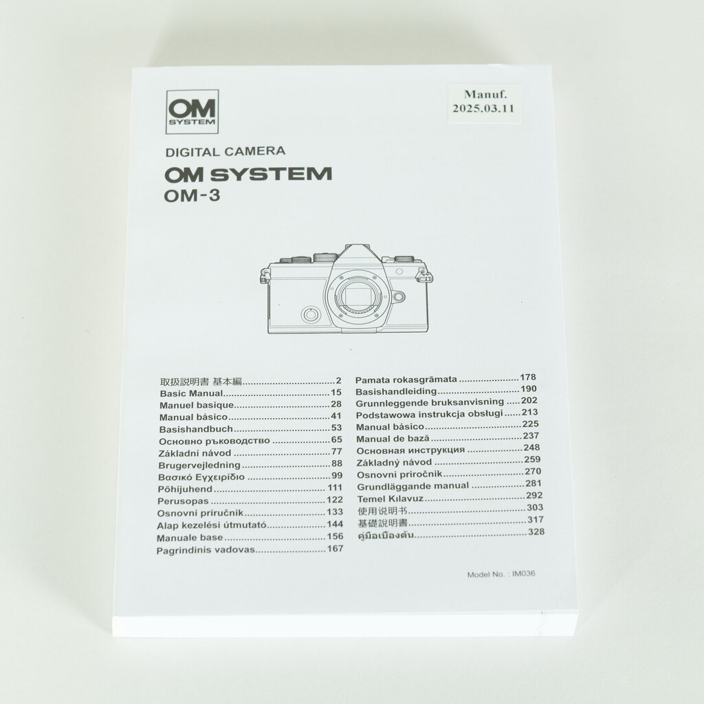 OM SYSTEM OM-3