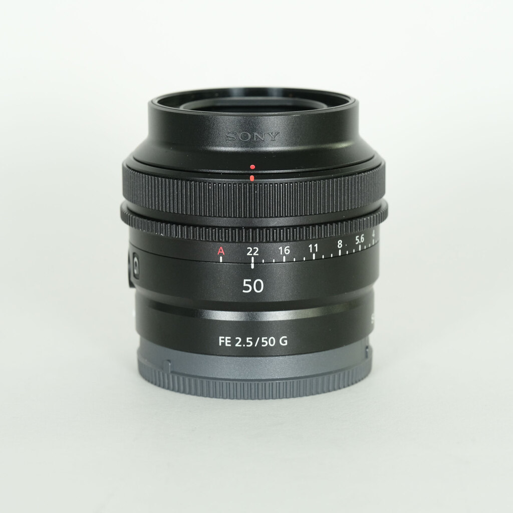 SONY FE 50mm F2.5 G SEL50F25G