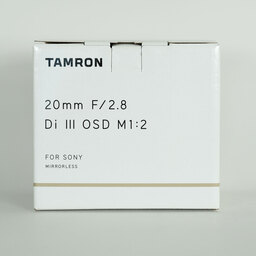TAMRON 20mm F/2.8 Di III OSD M1:2 (Model F050) [ソニーE用]