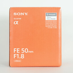 SONY FE 50mm F1.8 SEL50F18F