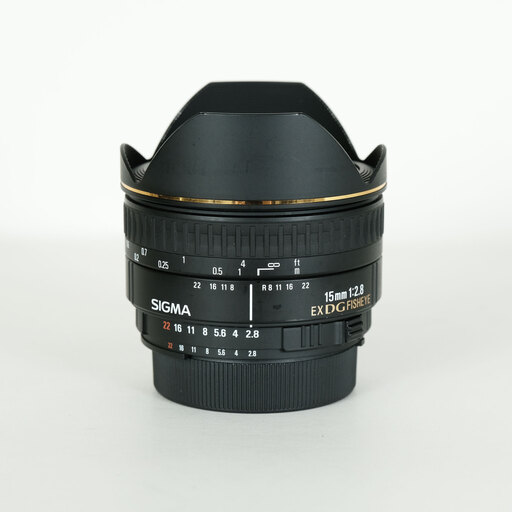 SIGMA 15mm F2.8EX DG DIAGONAL FISHEYE (ニコンF用)
