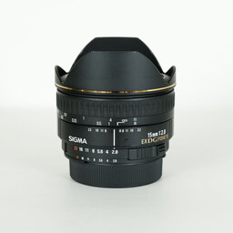 SIGMA 15mm F2.8EX DG DIAGONAL FISHEYE (ニコンF用)