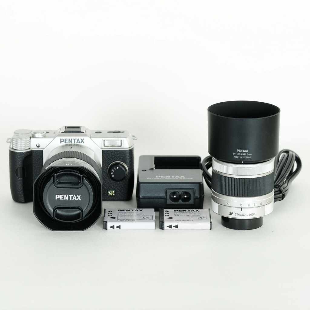 PENTAX Q7 ダブルズームキット シルバー