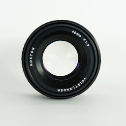Voigtlander NOKTON 40mm F1.2 Aspherical E-mount (ソニーE用)