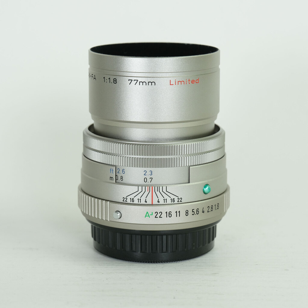 PENTAX HD FA 77mm F1.8 Limited シルバー