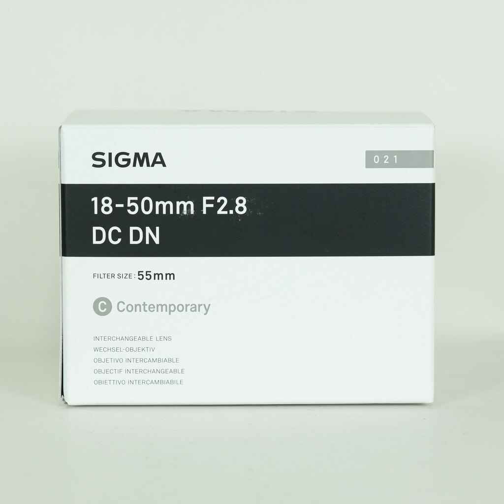 SIGMA 18-50mm F2.8 DC DN｜Contemporary [ソニーE用]