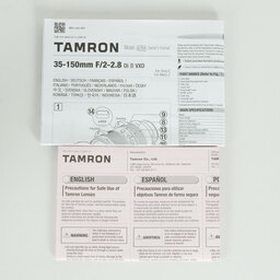 TAMRON 35-150mm F/2-2.8 Di III VXD（Model A058）[ソニーE用]