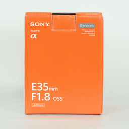 SONY E 35mm F1.8 OSS SEL35F18