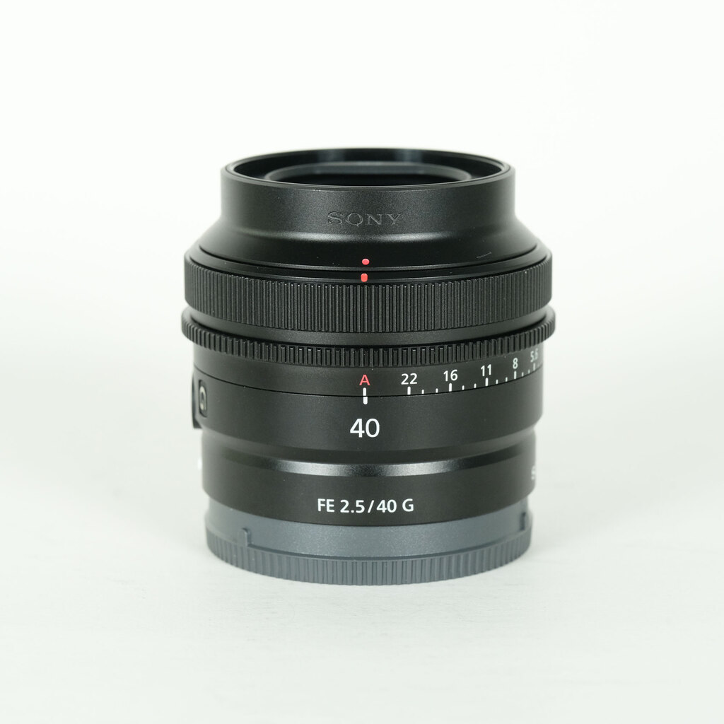 SONY FE 40mm F2.5 G SEL40F25G SONY FE 40mm F2.5 G SEL40F25G