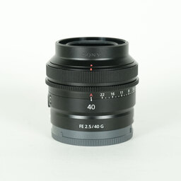 SONY FE 40mm F2.5 G SEL40F25G SONY FE 40mm F2.5 G SEL40F25G