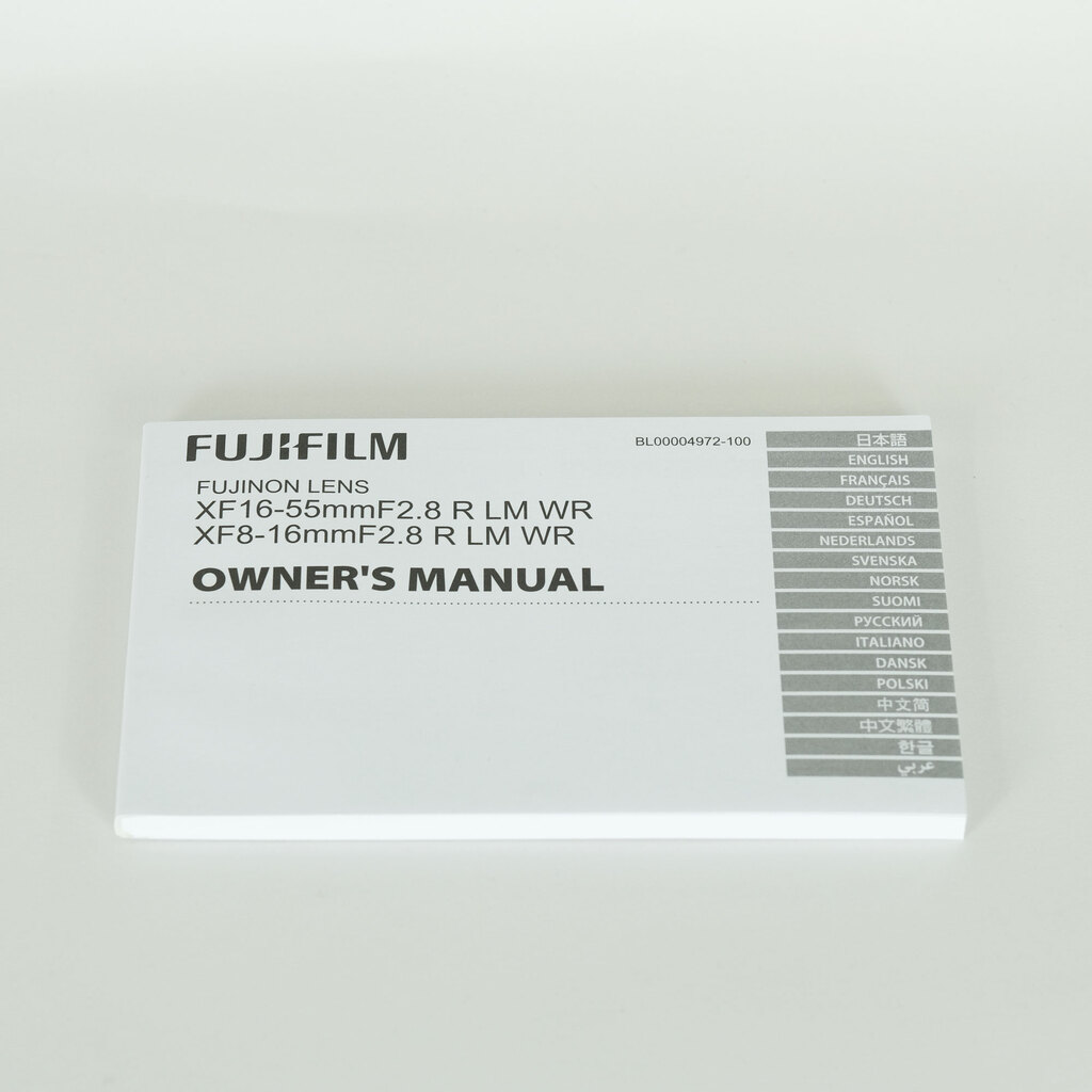 FUJIFILM XF16-55mmF2.8 R LM WR