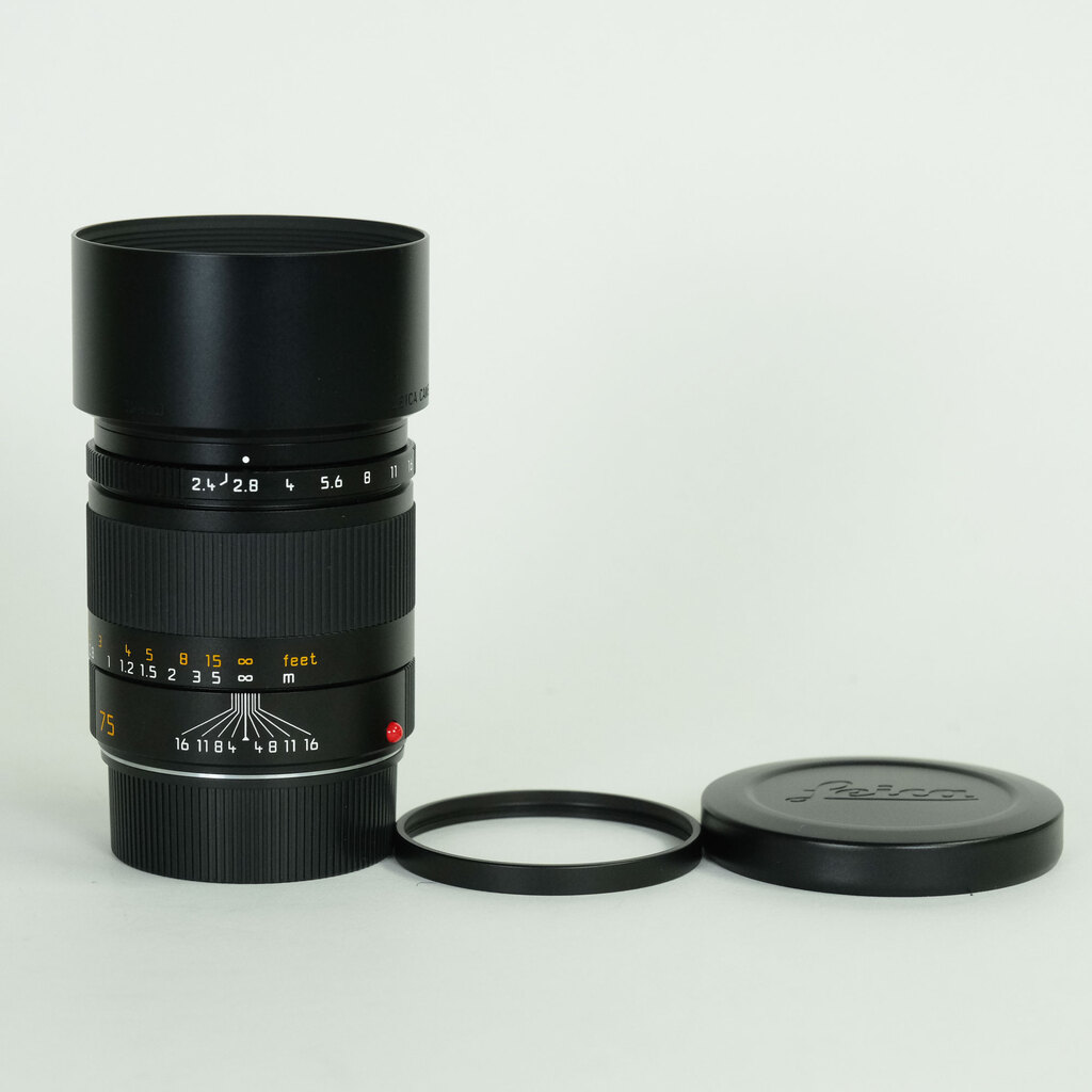 LEICA ズマリットM f2.4/75mm ブラック