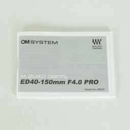 OLYMPUS M.ZUIKO DIGITAL ED 40-150mm F4.0 PRO