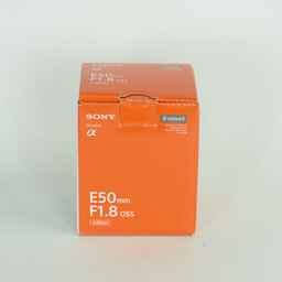 SONY E 50mm F1.8 OSS SEL50F18 SONY E 50mm F1.8 OSS SEL50F18