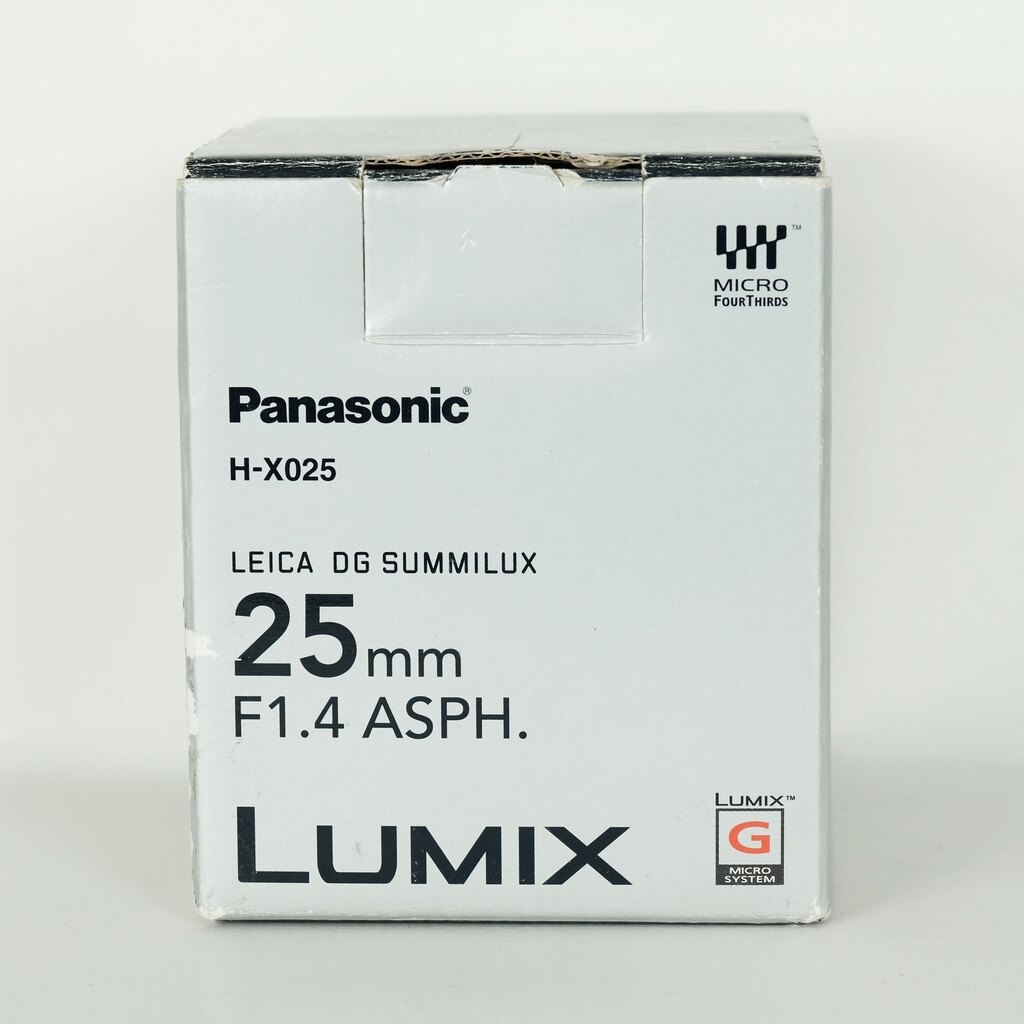 Panasonic LEICA DG SUMMILUX 25mm F1.4 ASPH. H-X025