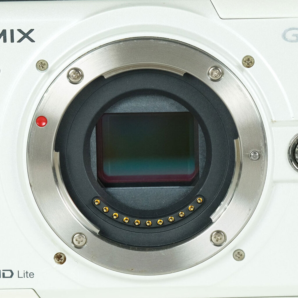 Panasonic LUMIX DMC-GF1 ボディ シェルホワイト