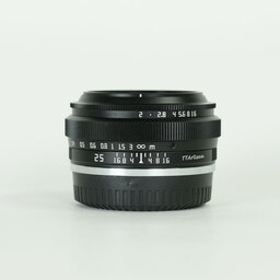 銘匠光学 TTArtisan 25mm F2 C (フジフイルムX用) ブラック 銘匠光学 TTArtisan 25mm F2 C (フジフイルムX用) ブラック