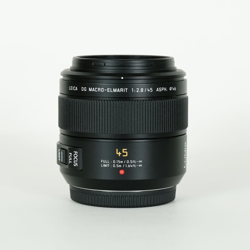 Panasonic LEICA DG MACRO-ELMARIT 45mm F2.8 ASPH. MEGA O.I.S.