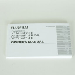 FUJIFILM XF16mmF1.4 R WR