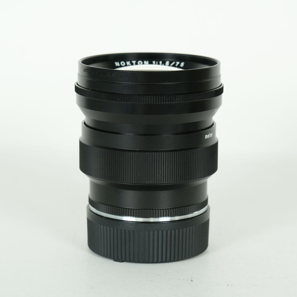 �R�V�i �t�H�N�g�����_�[ NOKTON Vintage Line 75mm F1.5 Aspherical VM �u���b�N