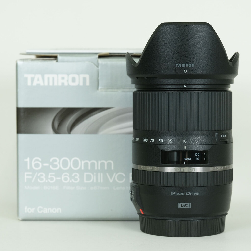 TAMRON 16-300mm F/3.5-6.3 Di II VC PZD MACRO (Model B016) [キヤノンEF用]