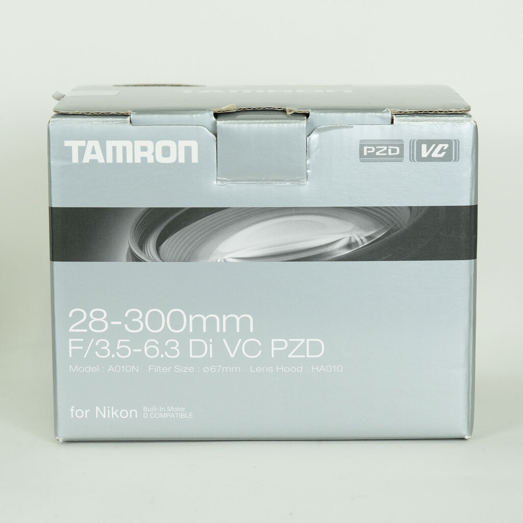 TAMRON 28-300mm F3.5-6.3 Di VC PZD/Model A010N(ニコンF用) TAMRON 28-300mm F3.5-6.3 Di VC PZD/Model A010N(ニコンF用)