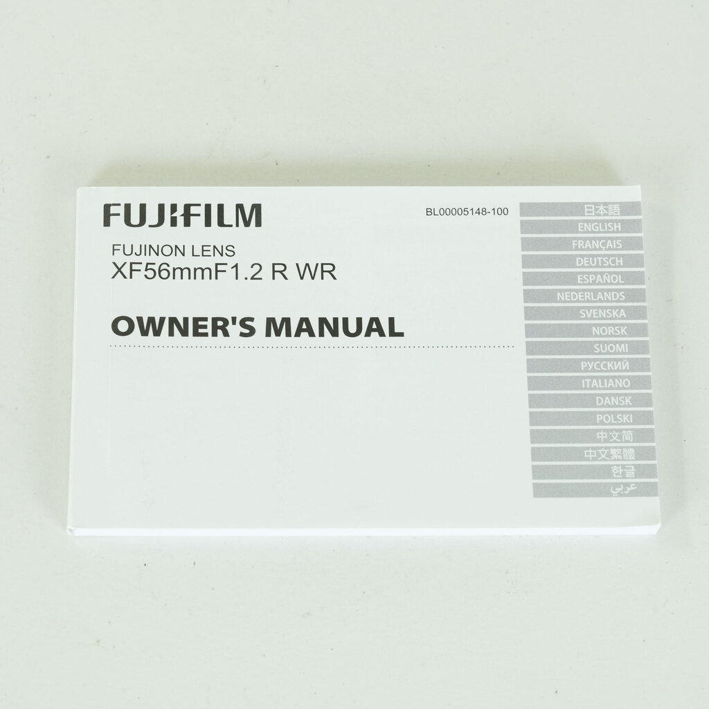 FUJIFILM XF56mmF1.2 R WR