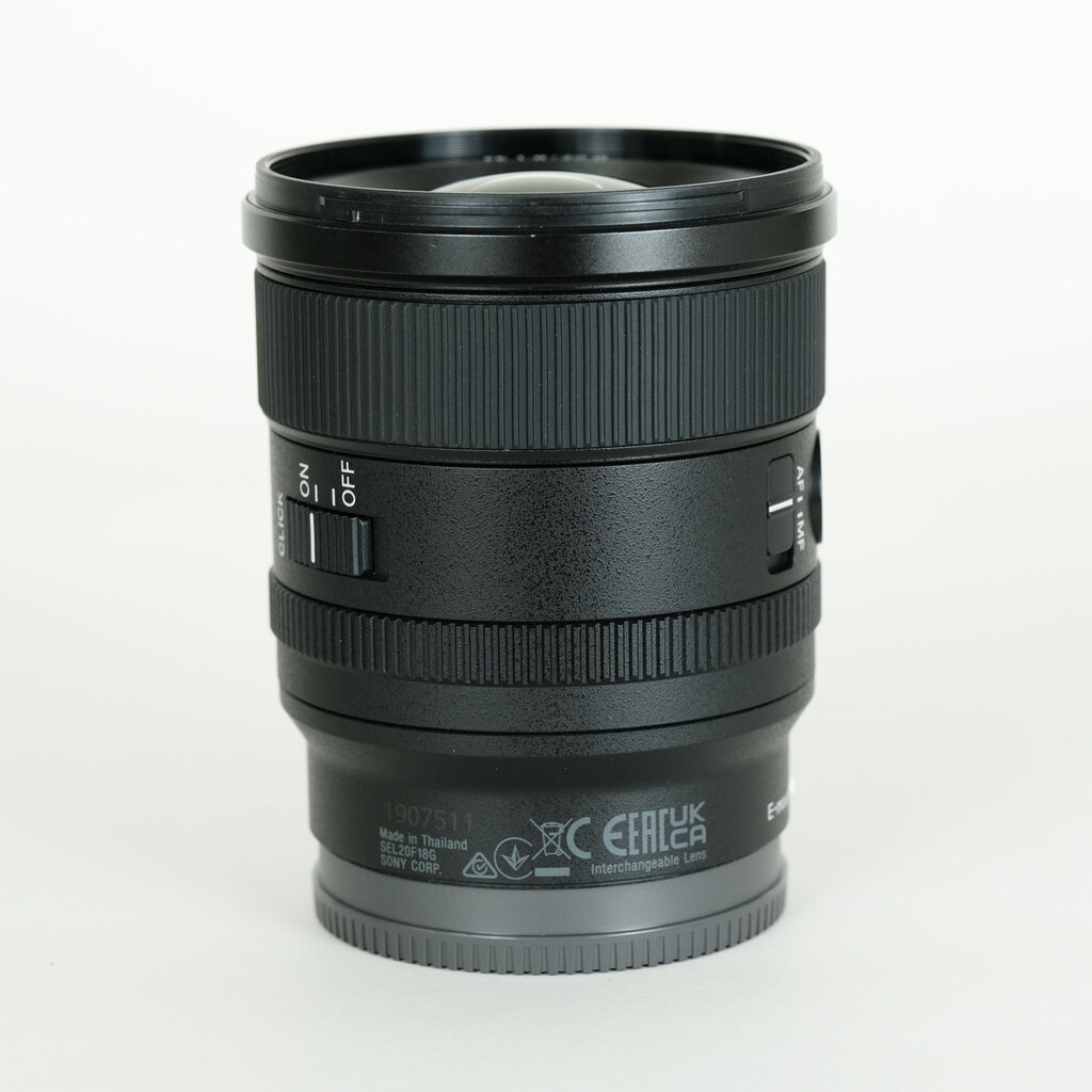 SONY FE 20mm F1.8 G SEL20F18G