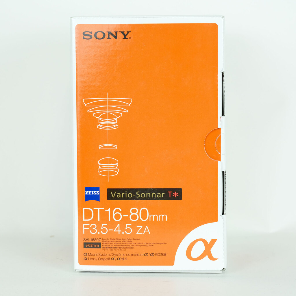 SONY Vario-Sonnar T＊ DT 16-80mm F3.5-4.5 ZA SAL1680Z