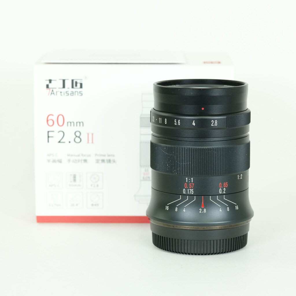 七工匠 7artisans 60mm F2.8 Macro (フジフイルムX用)