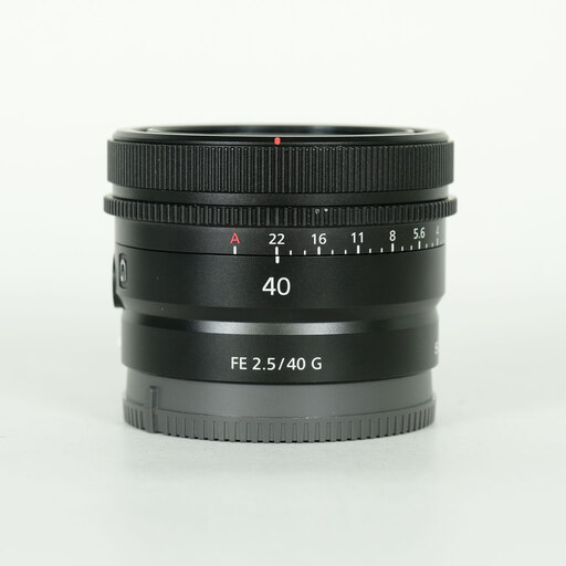 SONY FE 40mm F2.5 G SEL40F25G レビュー｜小型軽量でも描写妥協なしの