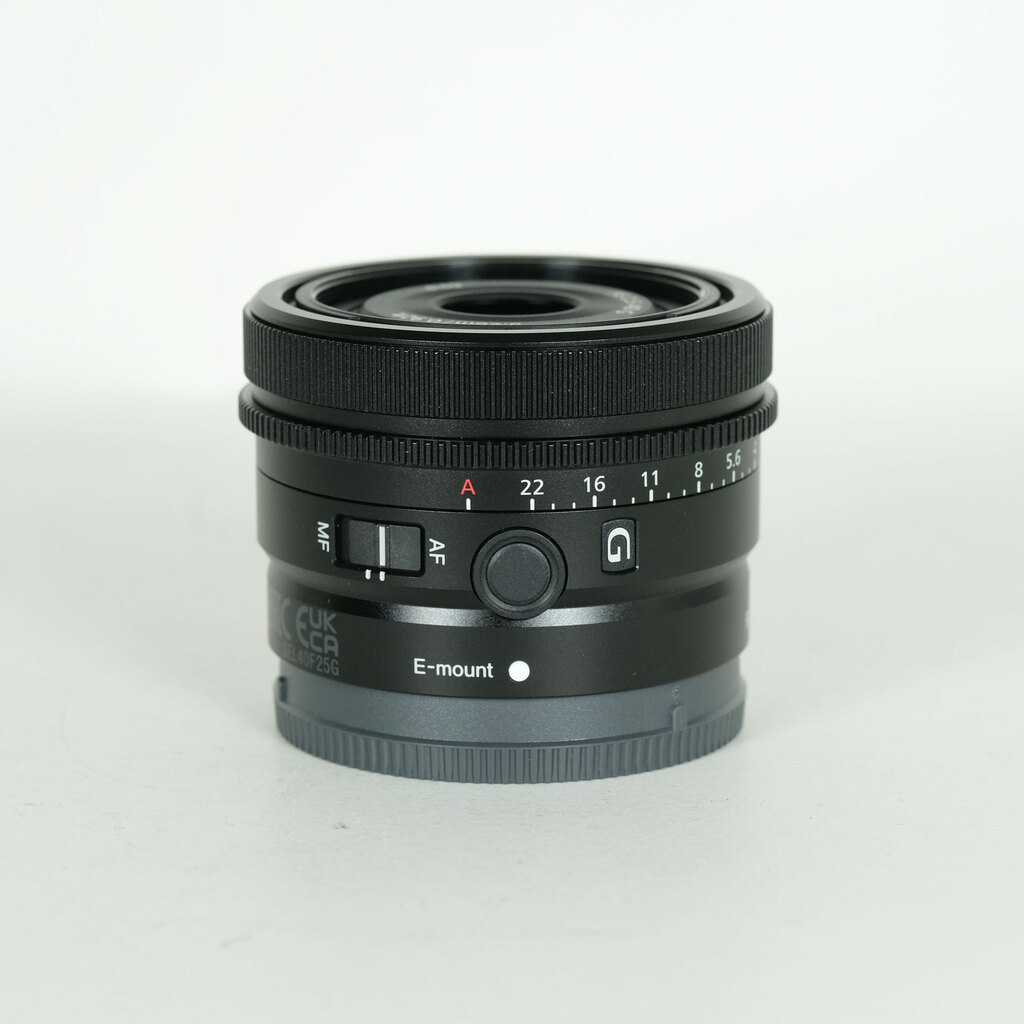 SONY FE 40mm F2.5 G SEL40F25G SONY FE 40mm F2.5 G SEL40F25G