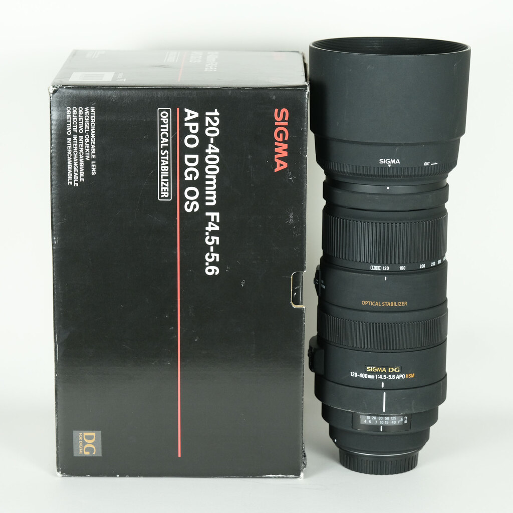 SIGMA APO 120-400mm F4.5-5.6 DG OS HSM (キヤノンEF用)