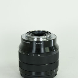 SONY E 10-18mm F4 OSS SEL1018