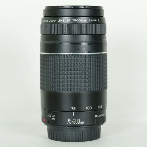 Canon EF75-300mm F4-5.6 IIIを解説｜特徴・対応機種・III USMとの違い