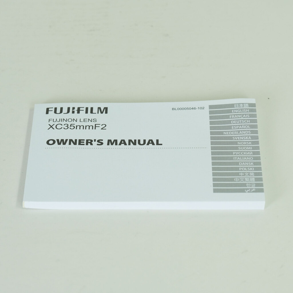 FUJIFILM XC35mmF2 FUJIFILM XC35mmF2