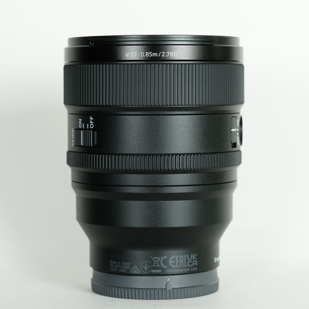 SONY FE 85mm F1.4 GM II SEL85F14GM2
